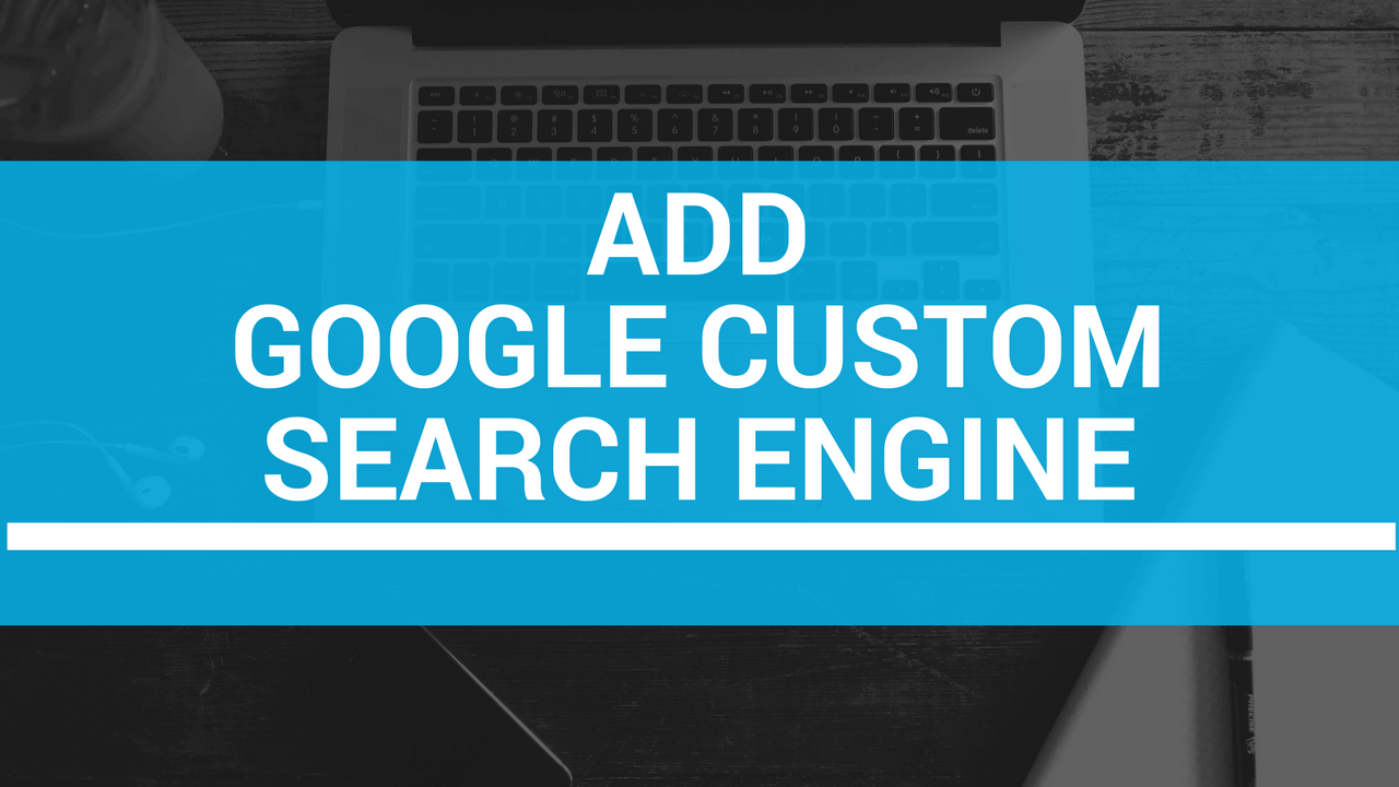 add google custom search engine on  website