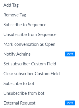 How to use Keywords in ManyChat Chatbot