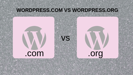 The difference between WordPress org vs com lies just with the hosting platform of your website! it is rather your own server vs shared server!